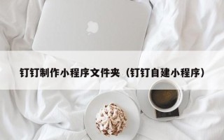改则钉钉制作小程序文件夹（钉钉自建小程序）